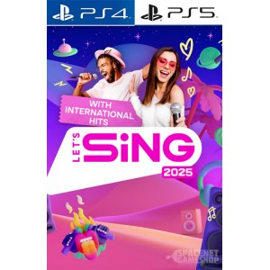 Lets Sing 2025 with International Hits PS4/PS5